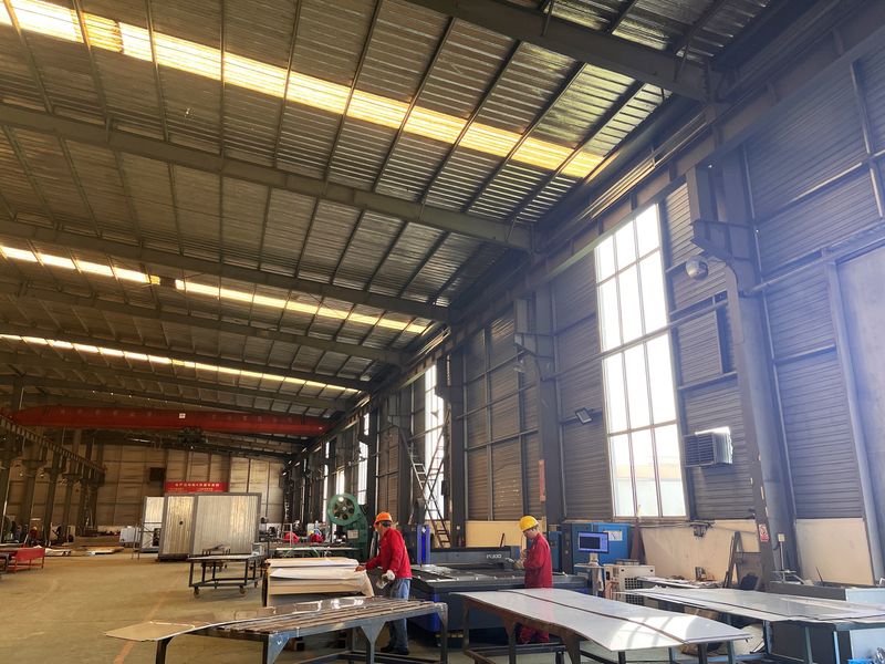Zhejiang Huier Coating Environmental Protection Equipment Co., Ltd linha de produção do fabricante