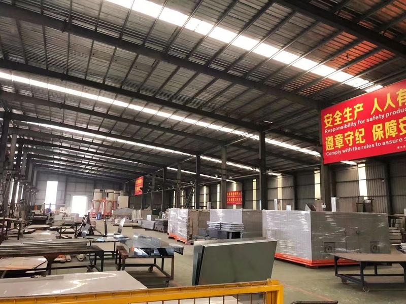 Zhejiang Huier Coating Environmental Protection Equipment Co., Ltd linha de produção do fabricante