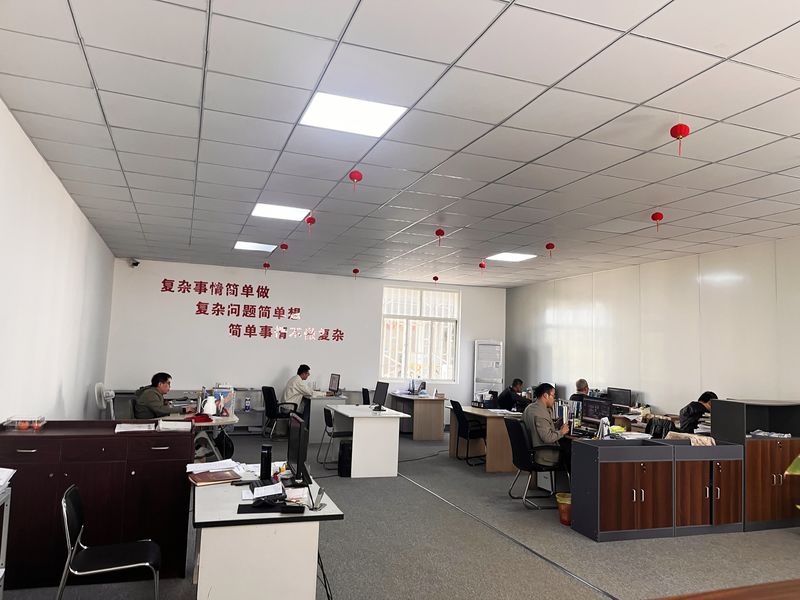 Zhejiang Huier Coating Environmental Protection Equipment Co., Ltd linha de produção do fabricante