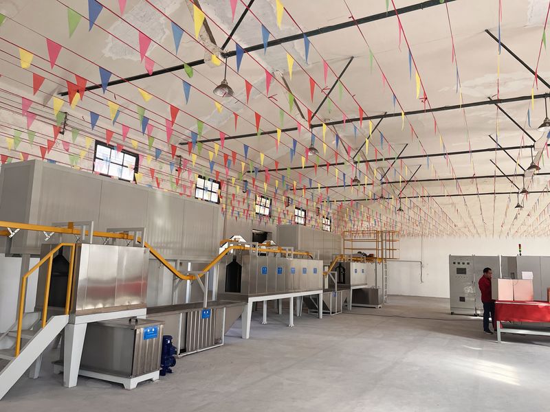 Zhejiang Huier Coating Environmental Protection Equipment Co., Ltd linha de produção do fabricante