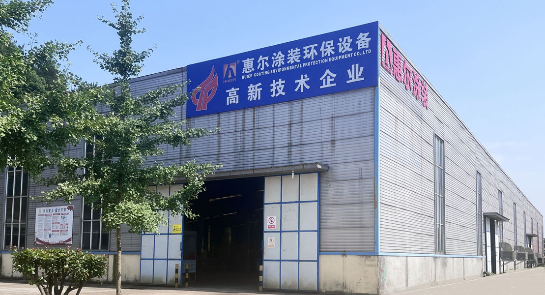 Zhejiang Huier Coating Environmental Protection Equipment Co., Ltd linha de produção do fabricante