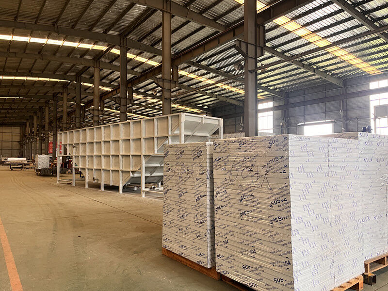 Zhejiang Huier Coating Environmental Protection Equipment Co., Ltd linha de produção do fabricante