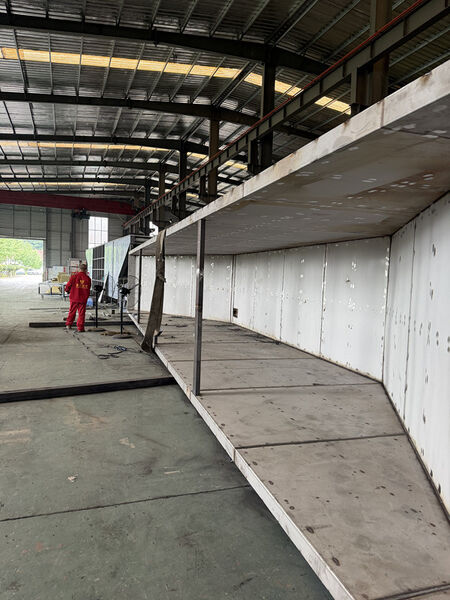 Zhejiang Huier Coating Environmental Protection Equipment Co., Ltd linha de produção do fabricante