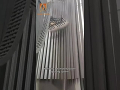 Linha de revestimento automático de pó para a produção de materiais magnéticos permanentes