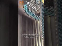 Sistemas de linhas de pintura de revestimento em pó para substratos de ferro com cores personalizáveis