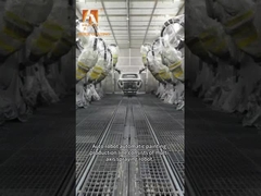 Experimente a pintura por spray superior com linha de pintura eletrostática para resultados ideais