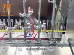 Linha de pintura por pulverização eletrostática profissional para cobertura de tinta consistente dentro de 5% de erro