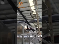 Linha de limpeza química industrial automatizada de aço inoxidável 1 ano de garantia