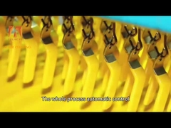 Linha de revestimento de imersão totalmente automatizada de longa duração com revestimento ajustável