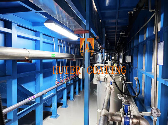 Equipamento de revestimento eletróforético à base de água para produtos metálicos