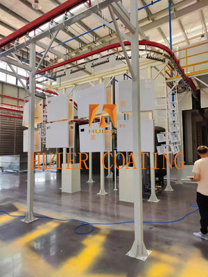 Linha de produção automática de revestimento em pó inteligente