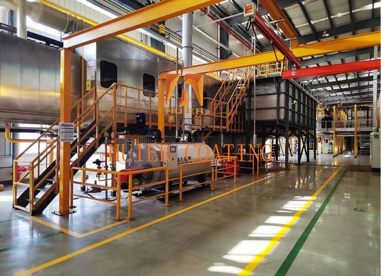 Equipamento avançado de revestimento eletroforético para peças de ferro fundido com processo perfeito