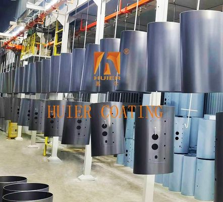 Linha de produção de revestimento em pó de aquecedor de água personalizado Alta eficiência