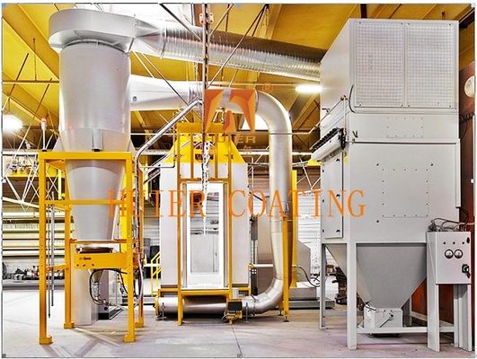 Melhorar a linha de revestimento de pó automatizado de produção para indústrias de carpintaria e farmacêutica