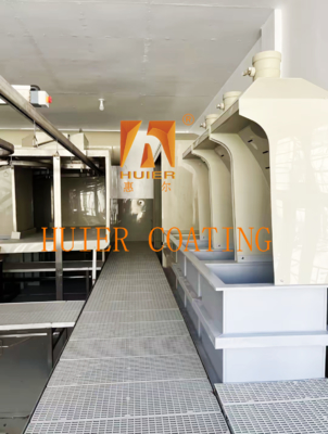 Linha de Produção de Oxidação por Galvanoplastia com Controle PLC