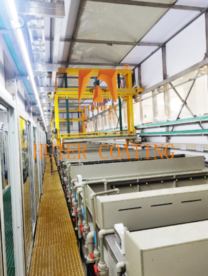 Linha de produção de oxidação de galvanização de poupança de energia para utilização industrial